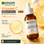 Garnier SkinActive Vitamine C – Sérum Nuit Booster D’Éclat 10% Vitamine C Pure