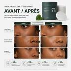 ANUA Heartleaf 77 Clear Pad – Disques Tonifiants Apaisants & Exfoliants