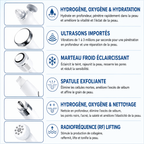 Machine Hydra Facial 7 en 1 Professionnelle – Nettoyage Profond, Hydro Dermabrasion, RF, Ultrason & Spray Hydratant
