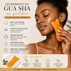 Gua Sha Visage Ergonomique Forme Poisson – Outil de Massage Facial Naturel | Éclat & Relaxation