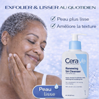 CeraVe Nettoyant Régénérant SA – Exfolie & Lisse la Peau – Peaux Normales 237ml