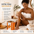 Cire d'Épilation Tiède Professionnelle au Miel – 500 g