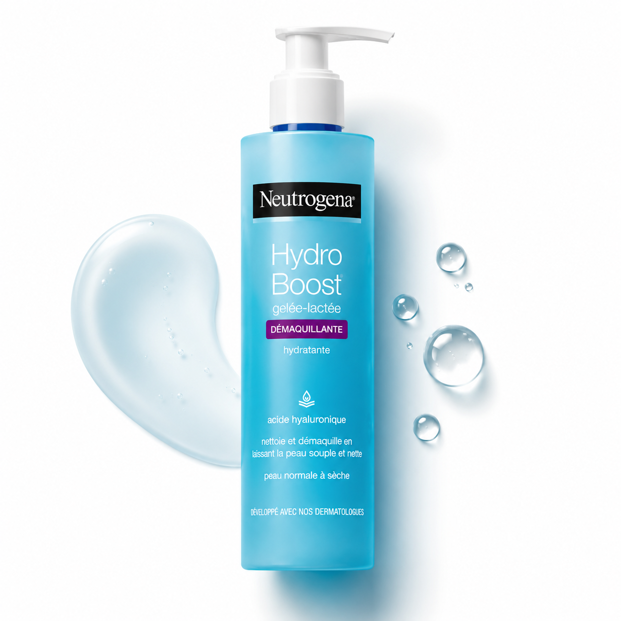 Neutrogena Hydro Boost Gelée-Lactée Démaquillante Hydratante 200ml