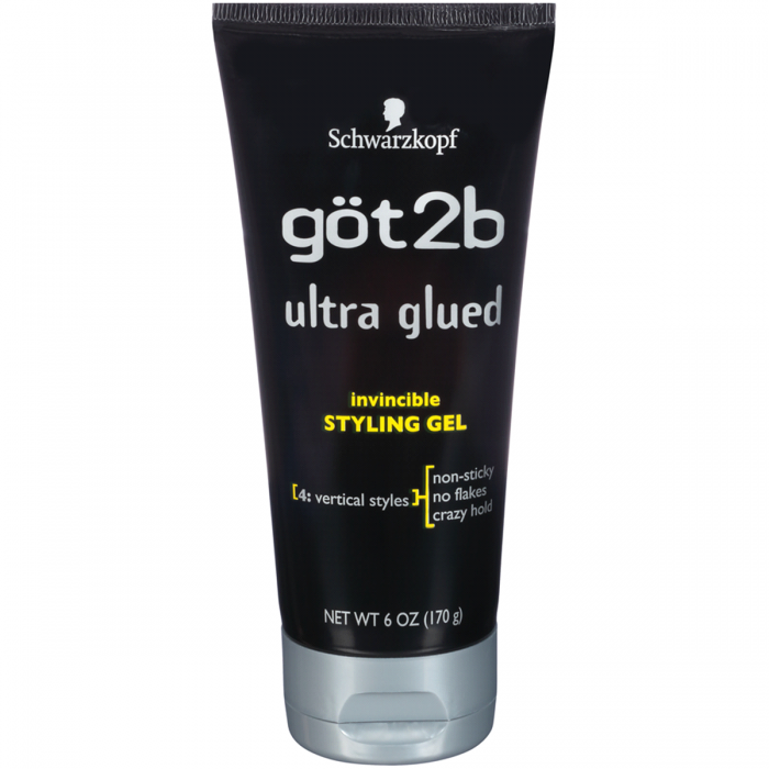 Schwarzkopf Got2B Ultra Glued Styling Invincible Gel 170g – Colle Capillaire Ultra Forte Tenue Pour Baby Hair & Lace Wig