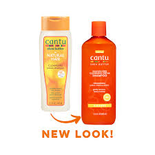 Cantu Shea Butter Natural Hair Clarifying Cream Shampoo – Shampooing Clarifiant Hydratant Sans Sulfate Pour Cheveux Bouclés, Frisés & Crépus