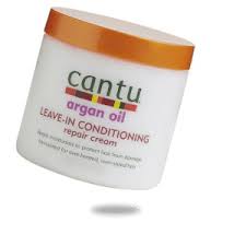 Cantu Argan Oil Leave-In Conditioning Repair Cream - Crème Réparatrice revitalisante sans rinçage  453 G