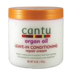 Cantu Argan Oil Leave-In Conditioning Repair Cream - Crème Réparatrice revitalisante sans rinçage  453 G