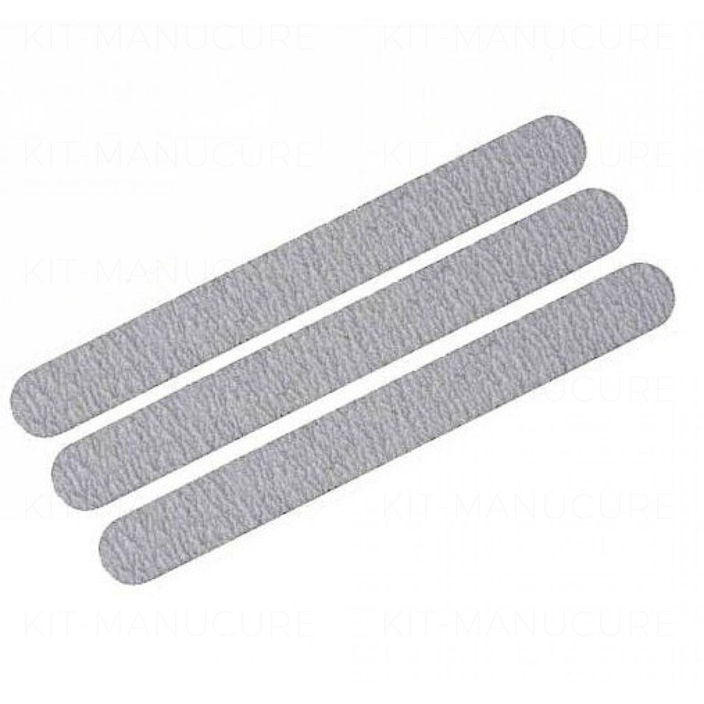 Lot de 3 - Lime à ongles Droite Zebra 100/180