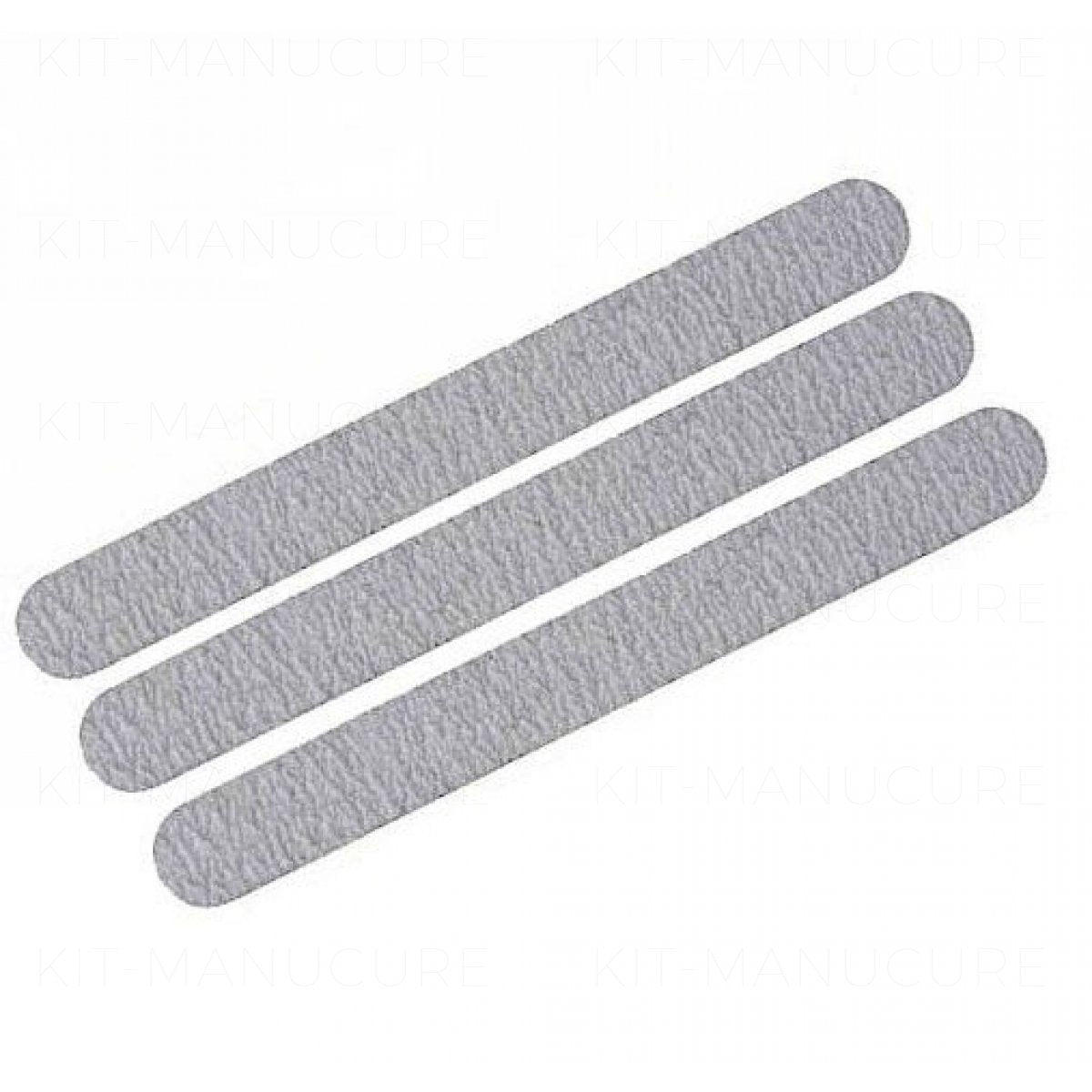 Lot de 3 - Lime à ongles Droite Zebra 100/180