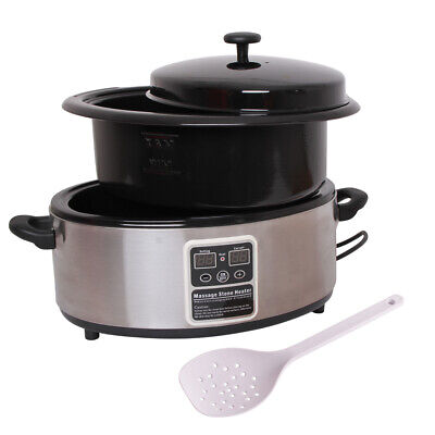Chauffe-Pierres Chaudes Professionnel 5,5L / 18L – Appareil Spa Massage Hot Stone Avec Affichage Numérique & Arrêt Automatique