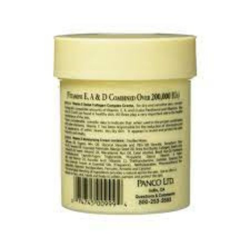 Genes Vitamin E Creme Swiss Collagen Complex - Crème Hydratante